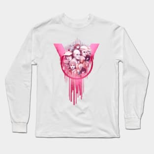 Friend faces Long Sleeve T-Shirt